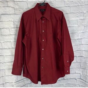 Axcess men 17 neck 32-33 sleeve button down dress shirt w/front pocket